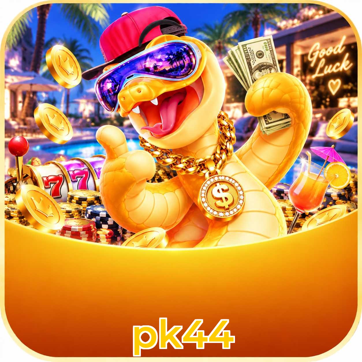 Download seguro do app pk44 com APK oficial de 58MB